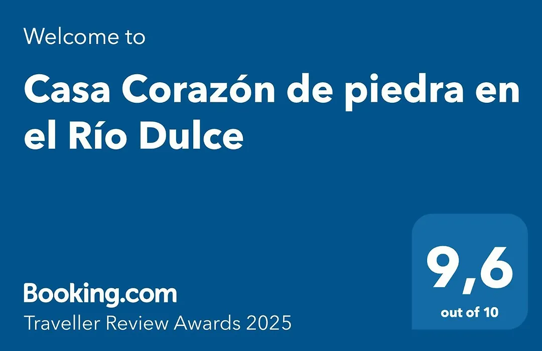 Casa Corazón de piedra en el Río Dulce-1
